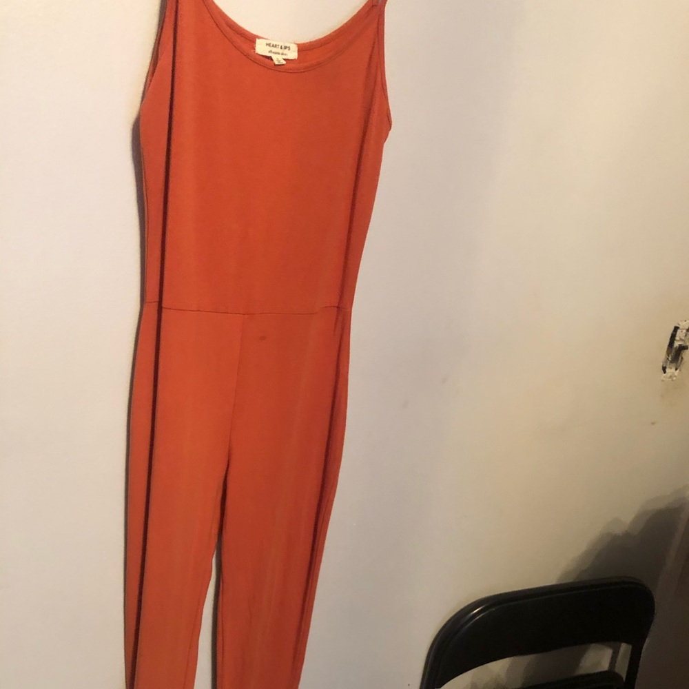 Orange vintage jumpsuit